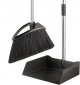 Long-Handed Dustpan and Broom Set, Upright Design, 54" Broom and 38" Dustpan Combination