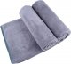 Microfiber Bath Towels 2-Pack (30 x 60 inches) Super Absorbent Quick-Drying Soft Towels (Gray 2-Pack)